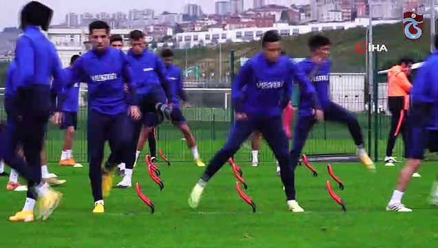 Trabzonspor’da Abdullah Avcı ilk antrenmanına çıktı