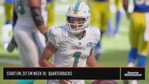 Tua Tagovailoa and Ben Roethlisberger Top List of Michael Fabiano’s List of Quarterbacks to Start in Week 10