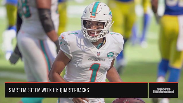 Tua Tagovailoa and Ben Roethlisberger Top List of Michael Fabiano’s List of Quarterbacks to Start in Week 10