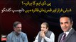 An interesting conversation between Shibli Faraz and Qamar Zaman regarding PDM