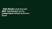 ISEE Middle Level Secrets: ISEE Test Review for the Independent School Entrance Exam  Review