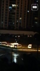 Strong winds felt in BGC, Taguig City on Thursday due to Typhoon #UlyssesPH.