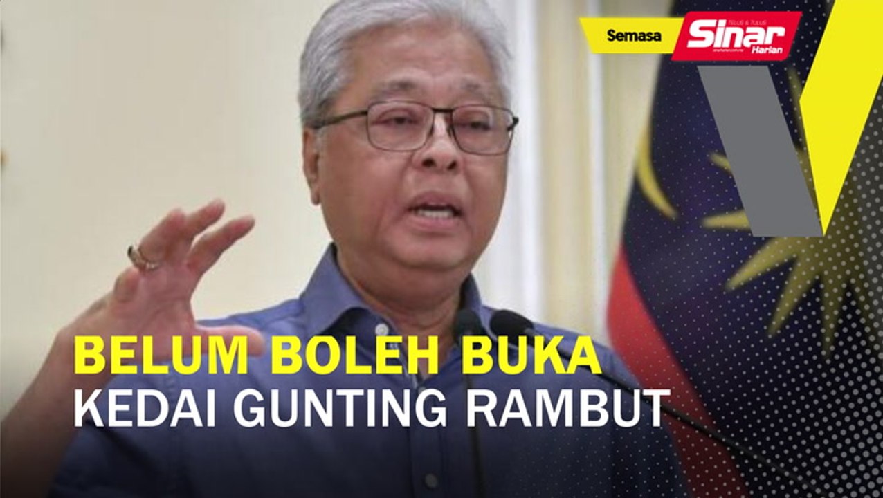 Belum boleh buka kedai gunting rambut