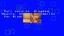 Full version  Kingdom Hearts: Chain of Memories  For Kindle