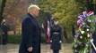 Donald Trump MOMENTS AGO - President Trump attends Veterans Day wreath-laying ceremony