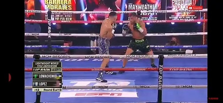 Vasyl Lomachenko vs Teofimo Lopez 2020-10-17