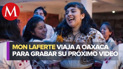 Mon Laferte filma nuevo videoclip en la zona mixe de Oaxaca
