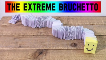 The extreme bruchetto | Il Bruchetto più lungo mai realizzato !
