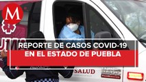 Suma Puebla 84 contagios y 5 muertos por covid-19