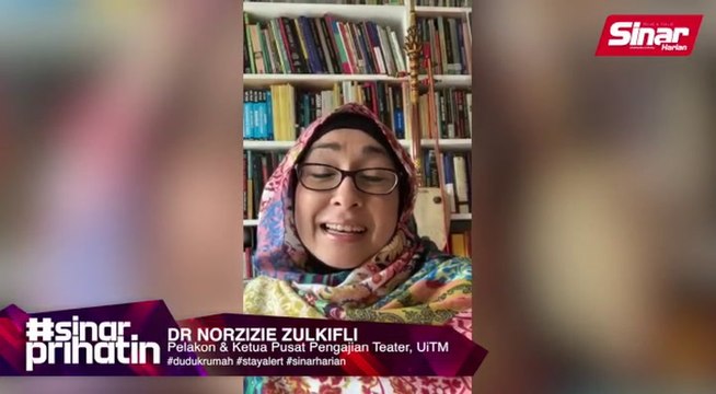Covid-19: Ini pesanan khas Ketua Pusat Pengajian Teater, UiTM Dr Norzizie Zulkifli