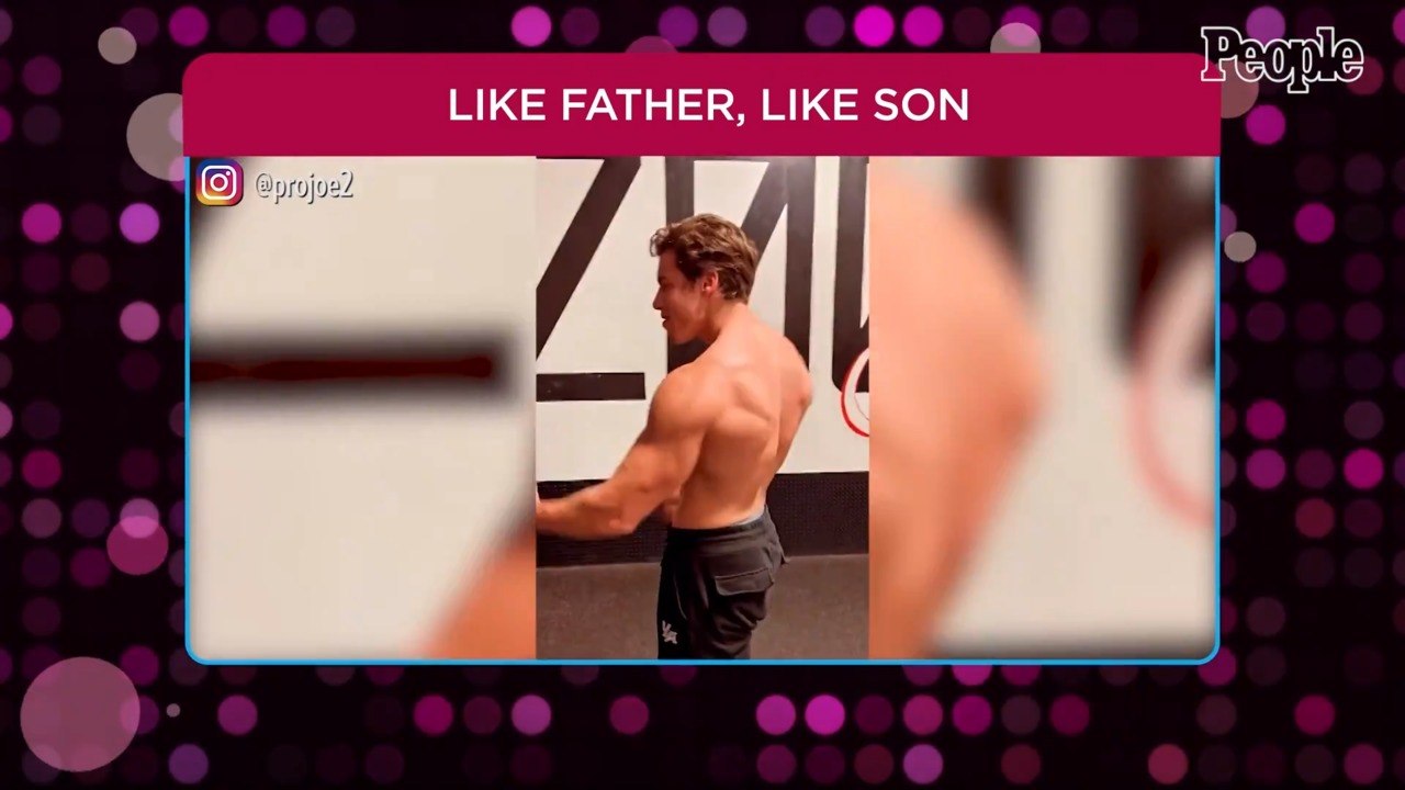 Arnold Schwarzenegger’s Lookalike Son Joseph Baena Shows Off Abs in Gym Selfie