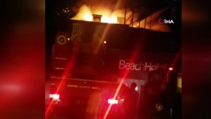 Alanya’da 4 yıldızlı otelde yangın