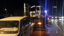 - Konya’da minibüsle polis otosu çarpıştı: 2 yaralı