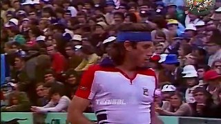 Guillermo Vilas vs Brian Gottfried 1977-roland-garros-final