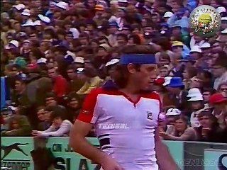 Guillermo Vilas vs Brian Gottfried 1977-roland-garros-final