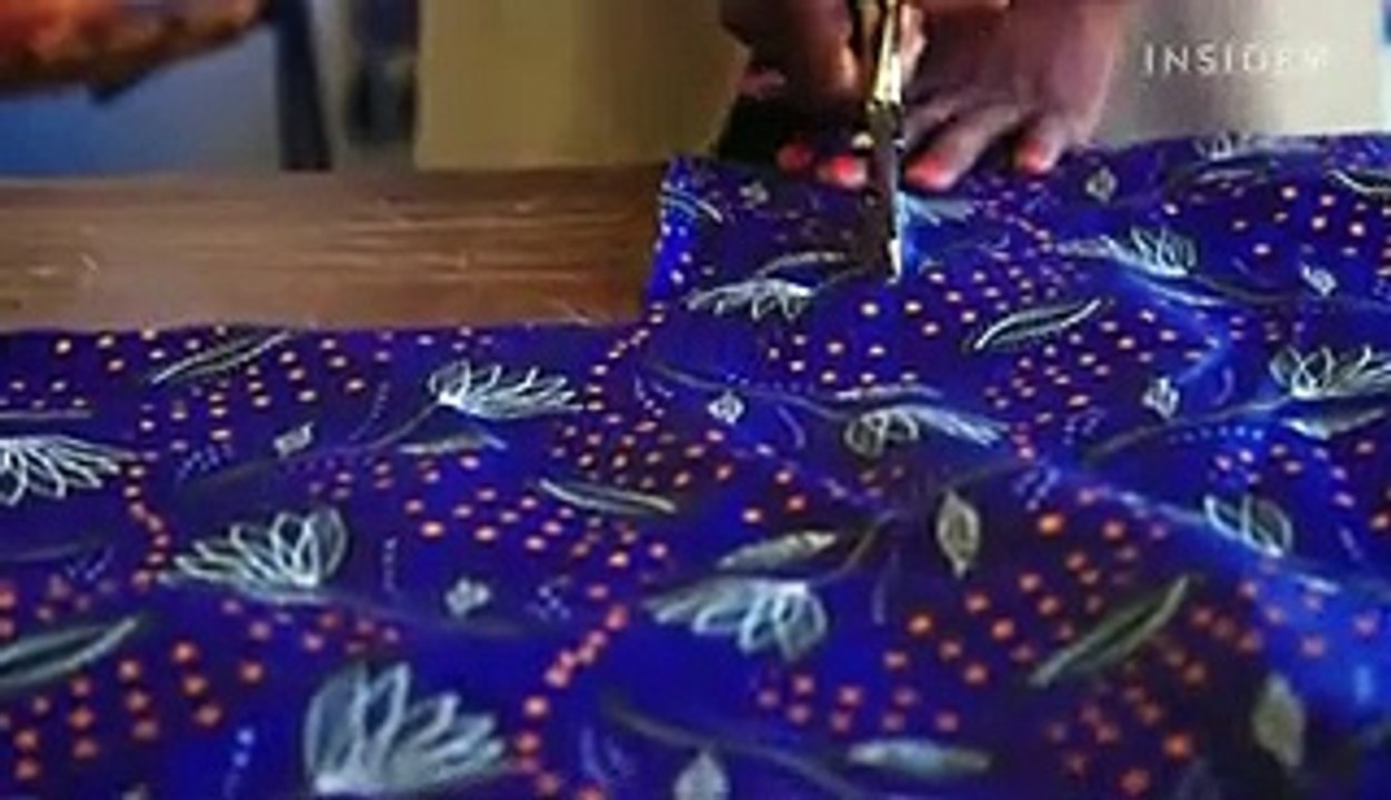How a designer who upholsters furniture by hand...