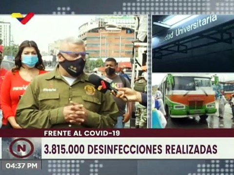 Sistema de circuitos de desinfección garantizan mayor efectividad de acción en Petare