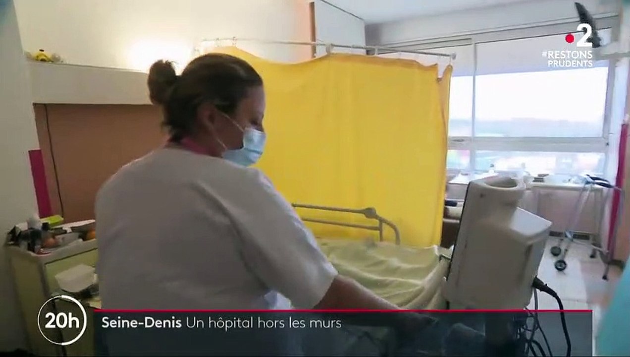 Seine-Saint-Denis : une auberge transformée en hôpital de campagne