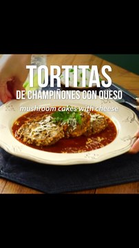 Tortitas de Champiñones con Queso