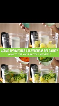 ¿Cómo aprovechar las verduras del caldo?