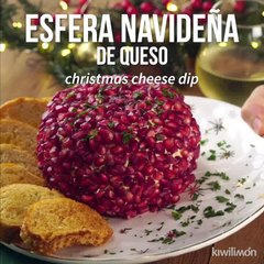 Esfera Navideña de Queso