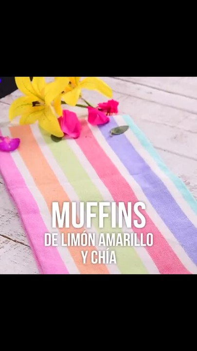 Yellow Lemon and Chill Muffins