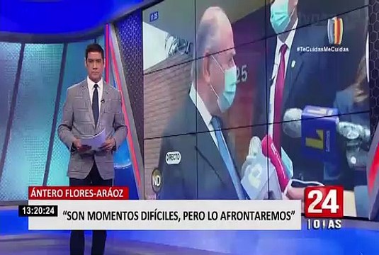 Antero Flores-Aráoz sobre cargo de premier: El reto es de los valientes, no de los cobardes