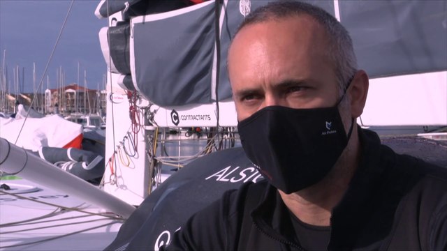 Vendée Globe 2020/2021: - Fabrice AMEDEO - Réparations - Onboard
