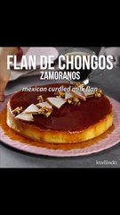 Flan de Chongos Zamoranos