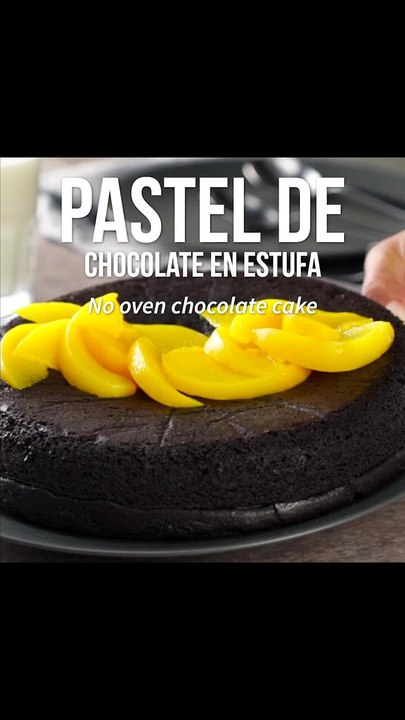 Pastel de Chocolate en Estufa