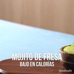 Mojito de Fresa Bajo en Calorías