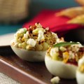 Huevos Rellenos de Esquites