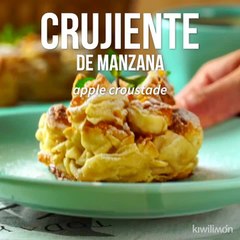 Receta de Crujiente de Manzana