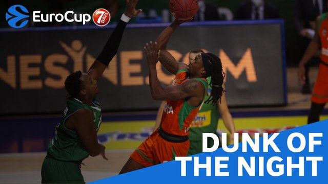 7DAYS EuroCup Dunk of the Night: Kendrick Perry, Cedevita Olimpija Ljubljana