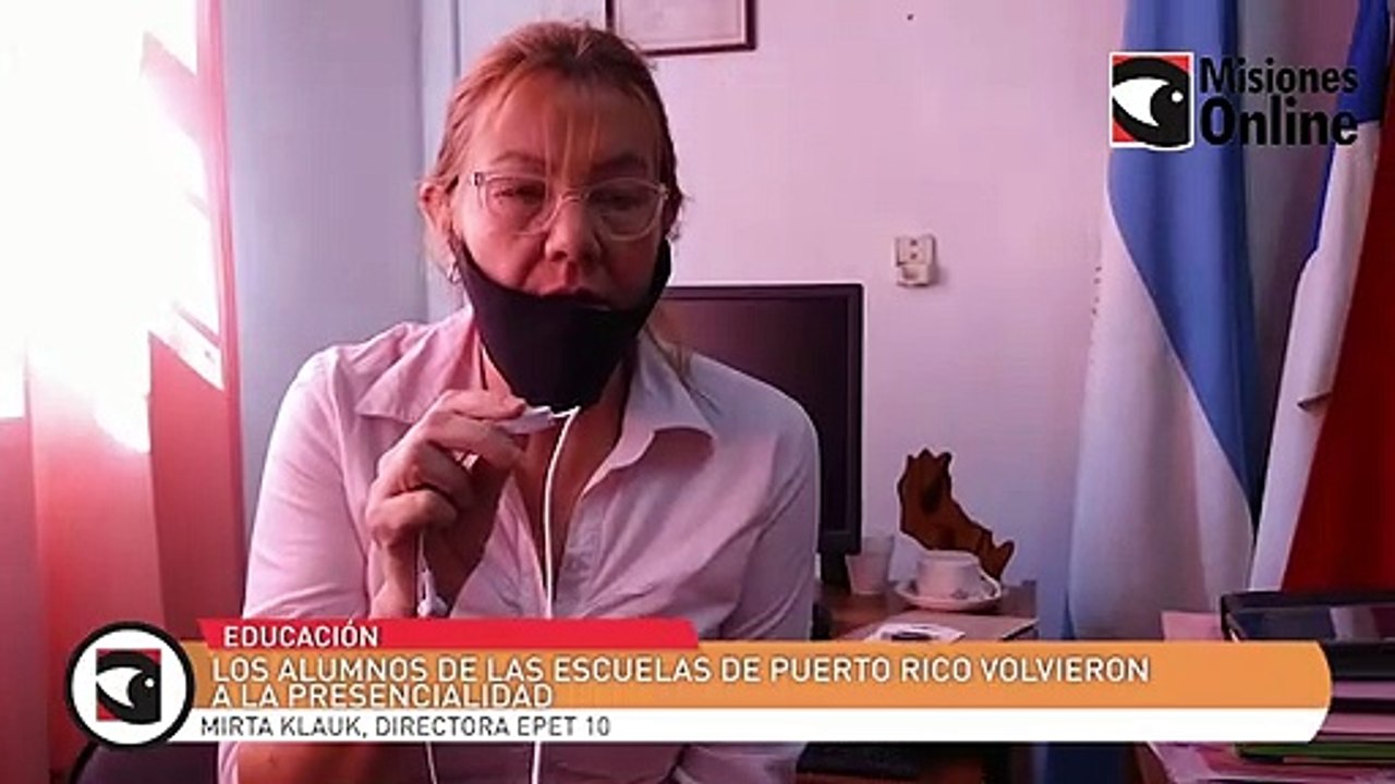 Los alumnos de las escuelas de Puerto Rico volvieron a la presencialidad