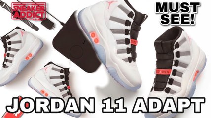 Air Jordan 11 Adapt Auto Lace Sneaker - DETAILED FIRST LOOK!