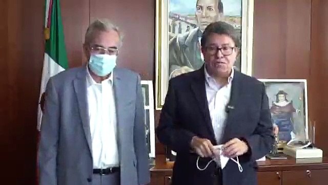 ¡Espaldarazo! Defiende Ricardo Monreal a Rocha Moya ante acusaciones en ‘mañanera’