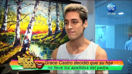 La hija de Grace Castro no lleva el apellido de Simón Mora: "No es capaz de amar a la bebé"