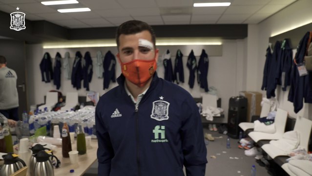 Gayà asegura que está mejor tras el golpe sufrido en el partido ante Países Bajos