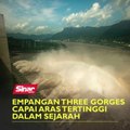 Empangan Three Gorges capai aras tertinggi dalam sejarah