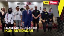 Enam artis dilantik ikon Antidadah