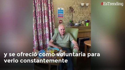 Hija decide trabajar en un ancianato para poder ver a su papá en medio de la pandemia