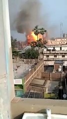 LPG Gas cylinder blast in sweet shop