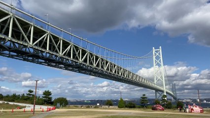 【風景】明石海峡大橋 / [Landscape] Akashi Kaikyo Bridge / [풍경] 아카시 해협 대교