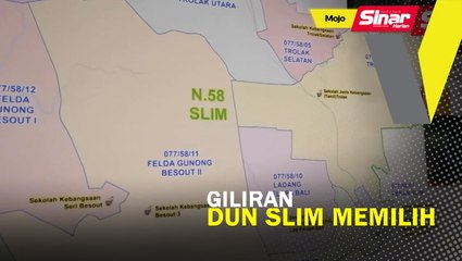 Giliran DUN Slim memilih