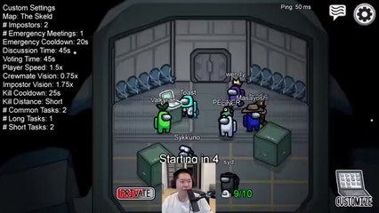 AMONG US they believed my lies... (ft. valkyrae, sykkuno, and friends)