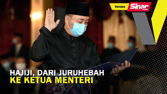 Hajiji, dari juruhebah ke Ketua Menteri