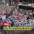 Himpunan anti-Perancis terbesar di Bangladesh bantah Macron