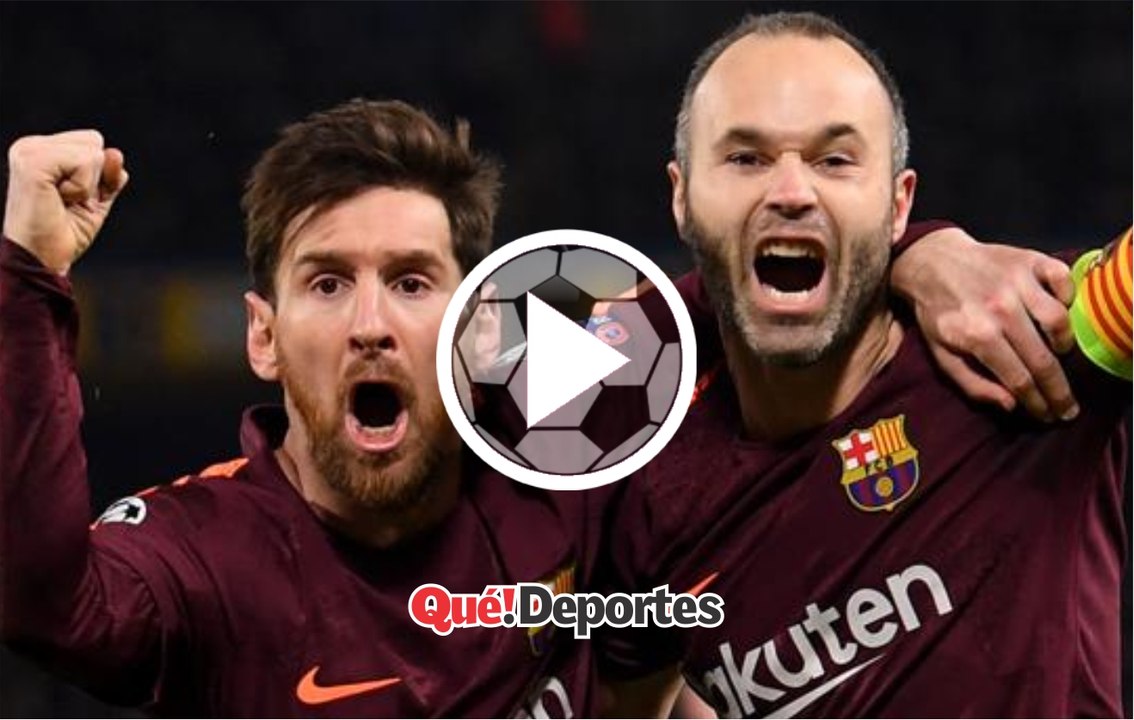 Cuando se juntaban Messi e Iniesta pasaban cosas como estas
