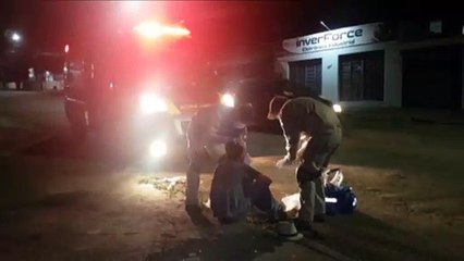 Homem fratura o nariz ao sofrer queda no Bairro Neva